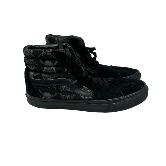 VANS Star Wars Dark Side SK8 High Top Black/Grey Sneakers Mens Size 5.5 - Picture 1 of 16